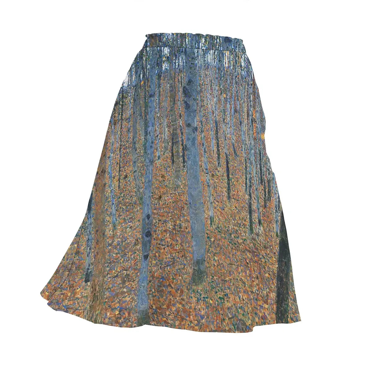 Beech Grove I by Gustav Klimt Skirt