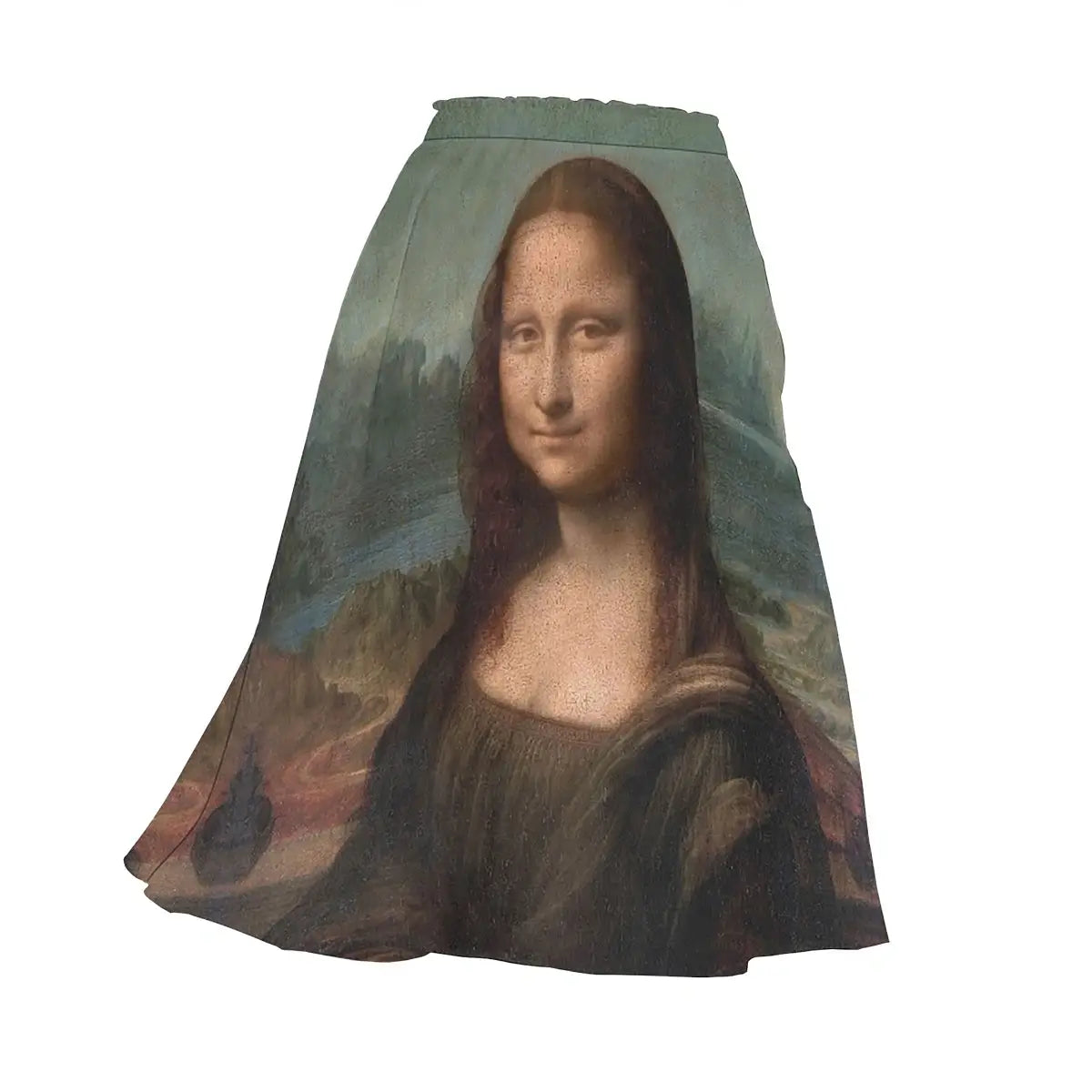 Mona Lisa by Leonardo da Vinci Skirt