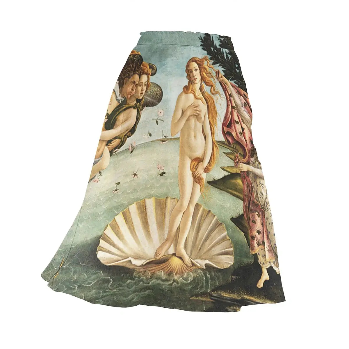The Birth of Venus by Sandro Botticelli Skirt
