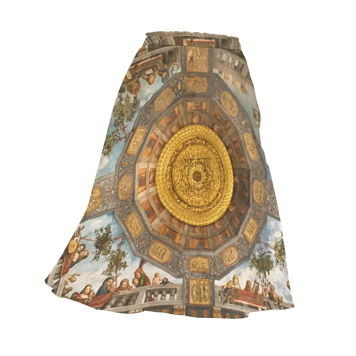 Treasure Room Fresco by Benvenuto Tisi Skirt
