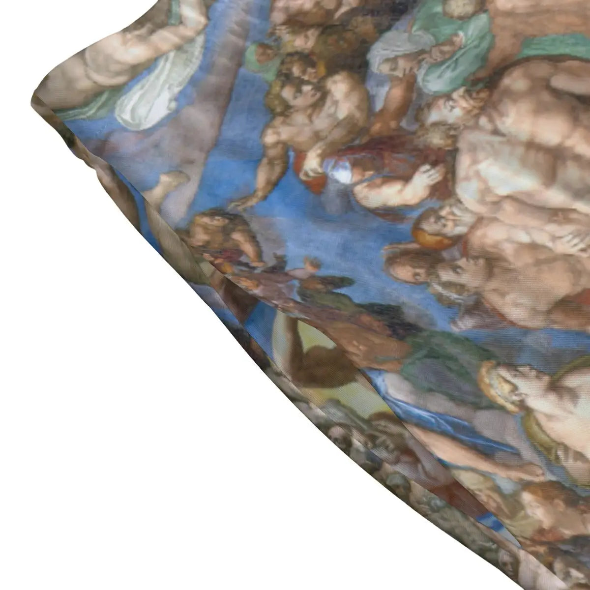 Last Judgment by Michelangelo Long Skirt
