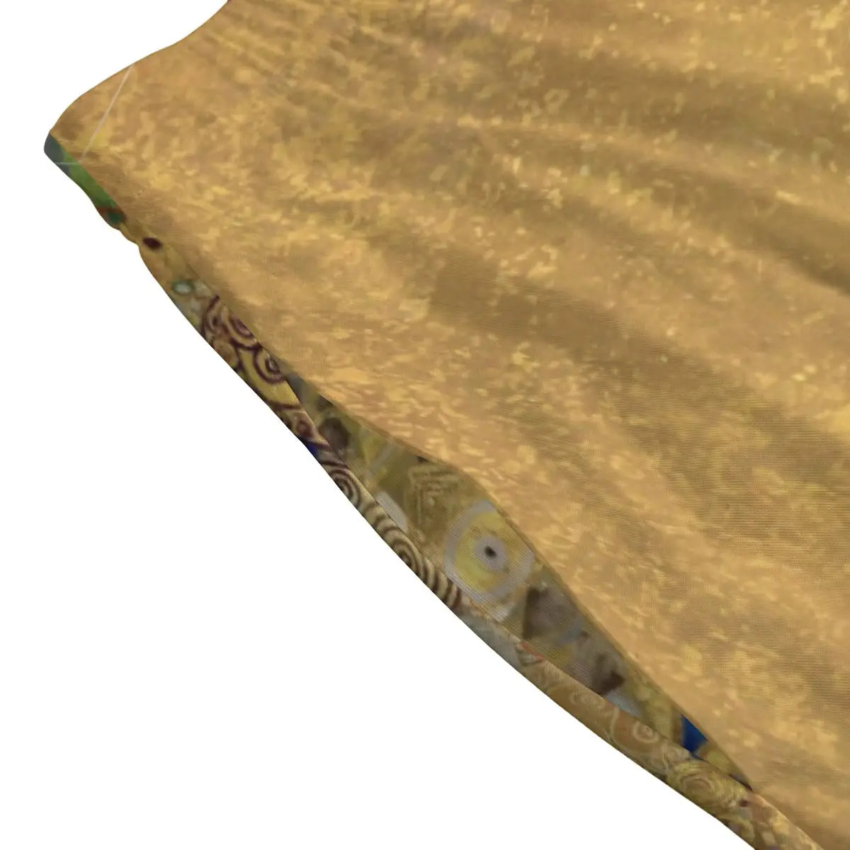 The Woman in Gold Long Skirt