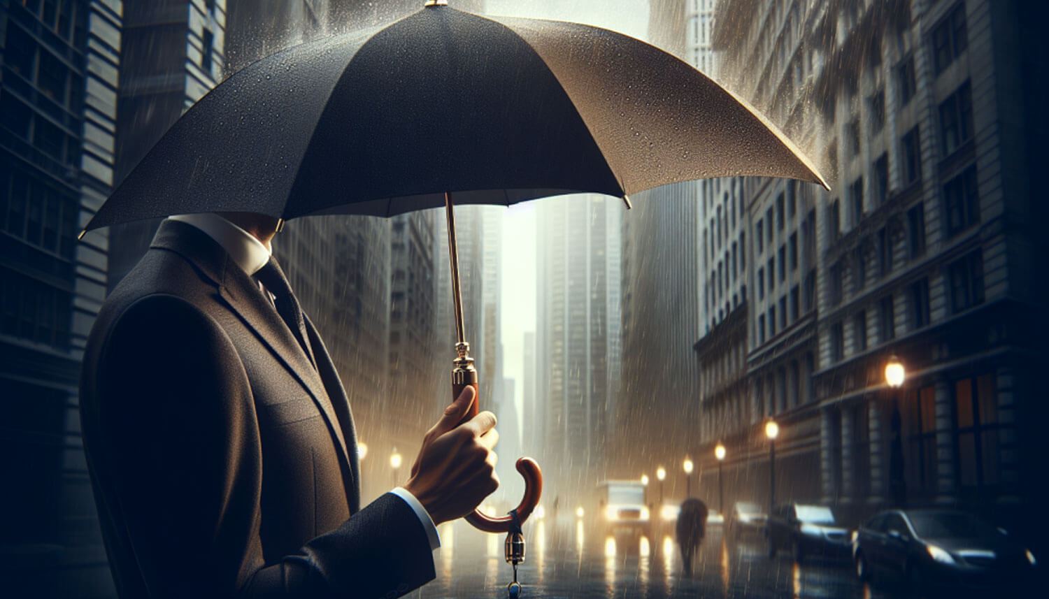 Luxury Rain Umbrellas for Gentlemans