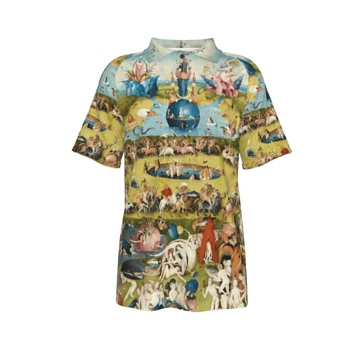 Hieronymus Bosch Garden of Earthly Delights Polo Shirt