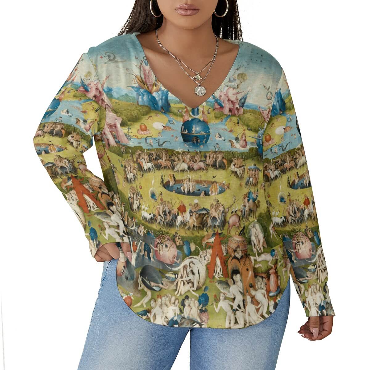 Hieronymus Bosch Earthly Delights T-shirt Plus Size