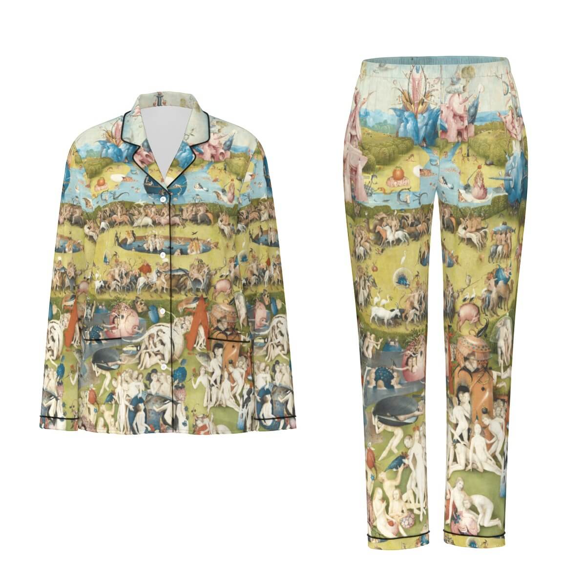 Hieronymus Bosch Earthly Delights Women's Pajama Set