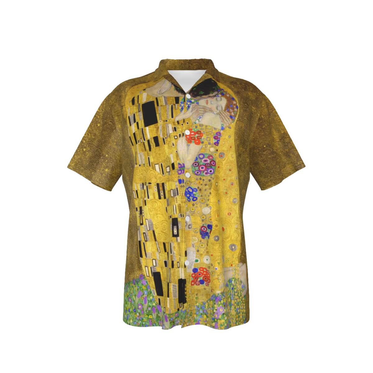 Gustav Klimt The Kiss Hawaiian Shirt