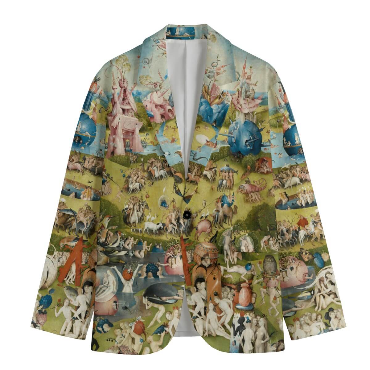 Hieronymus Bosch Earthly Delights Men's Blazer Front View