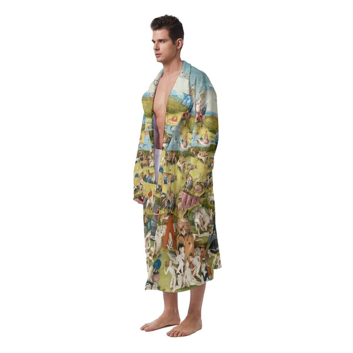 Luxury Fleece Bathrobe - Stylish and Comfortable