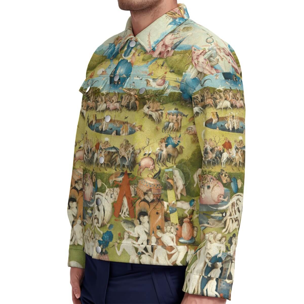 Fantasy Art Jacket - Creative Outerwear
