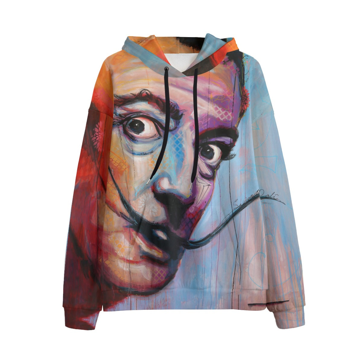 Surreal Salvador Dali Hoodie - Front View
