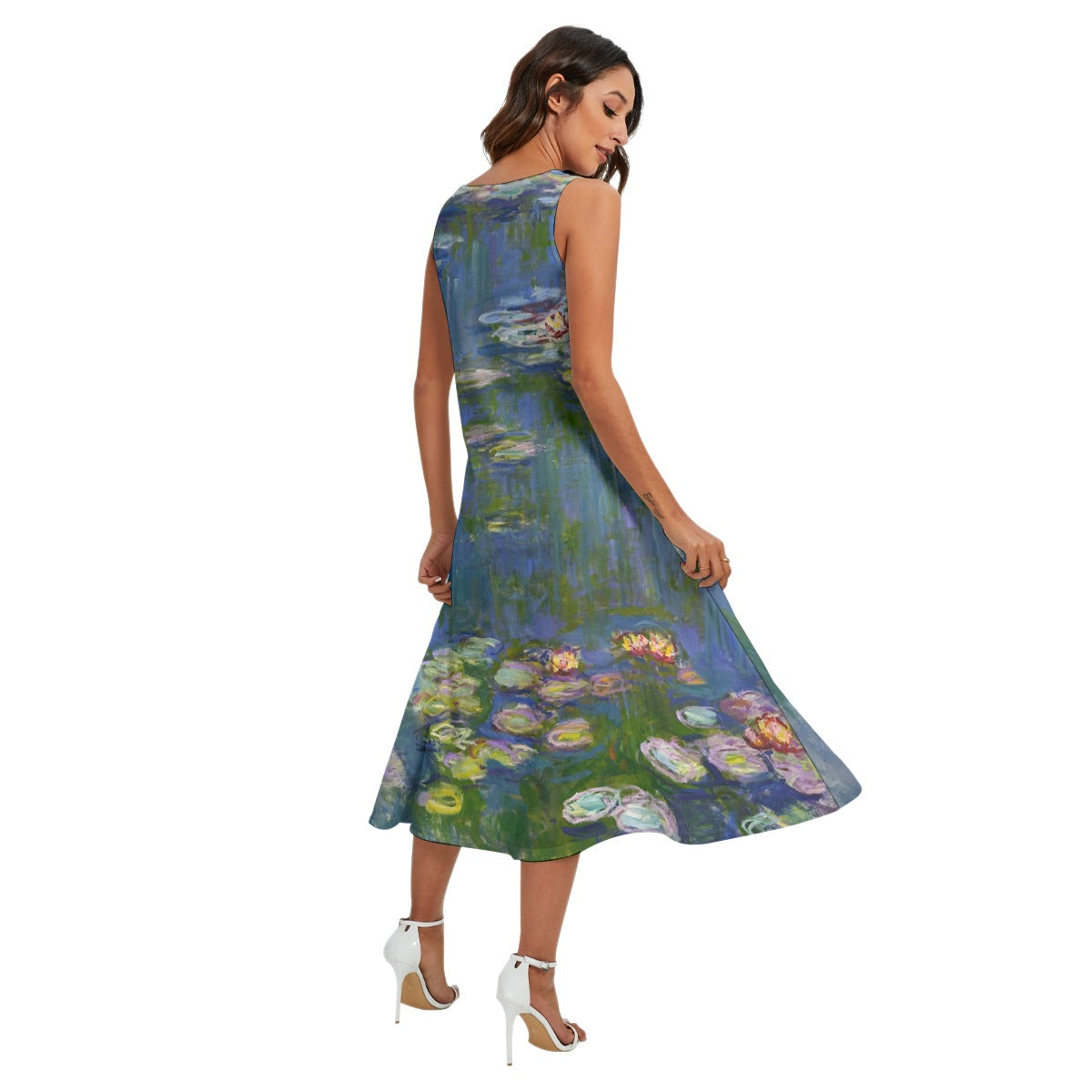 Claude Monet Inspired Floral Fashion