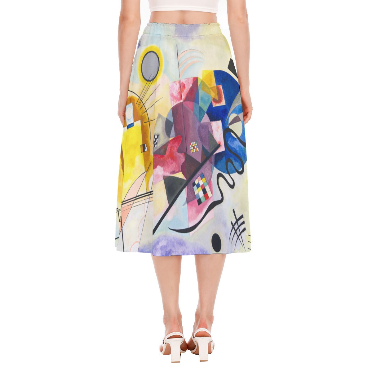 Colorful Kandinsky-inspired fashion