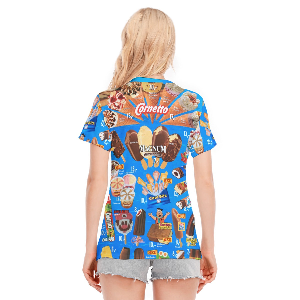 Fun and stylish women's t-shirt perfect for summer.