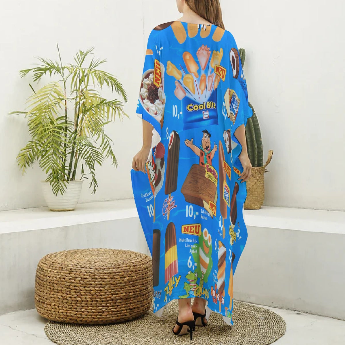 Flowing and comfortable kaftan robe perfect for summer days