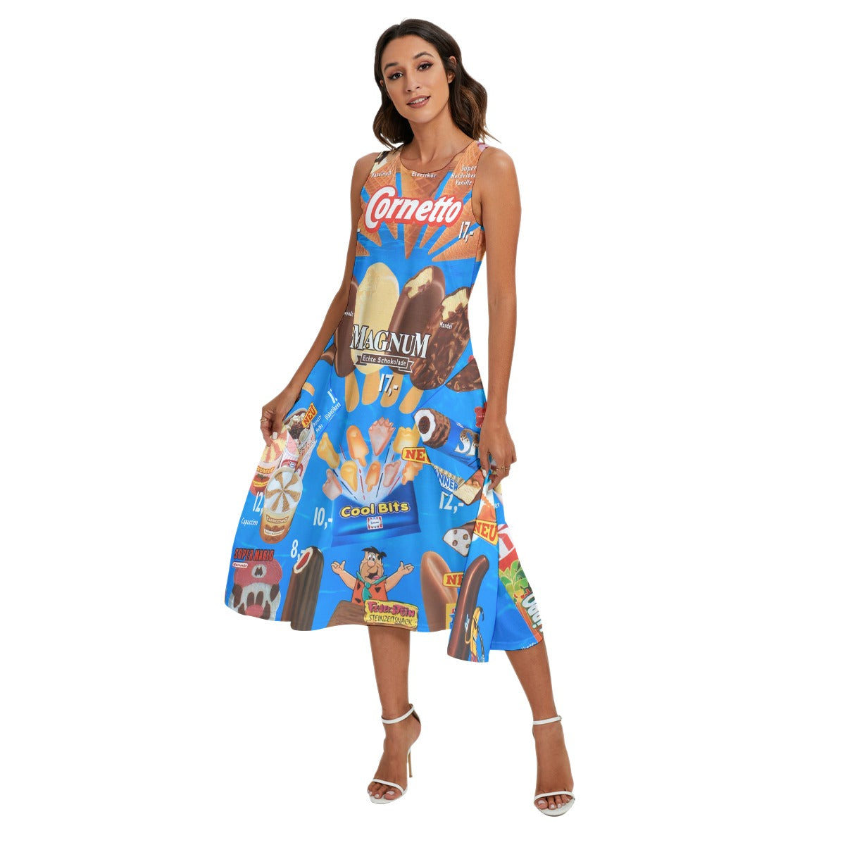 Enchanted Aloha Ice Cream Summer Dress in multiple sizes