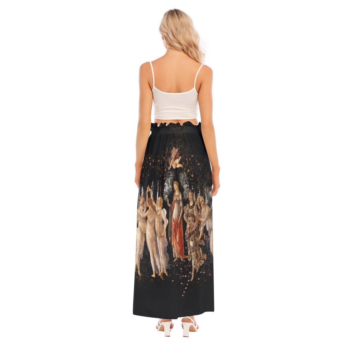 Renaissance-inspired fashion - Side Split Skirt