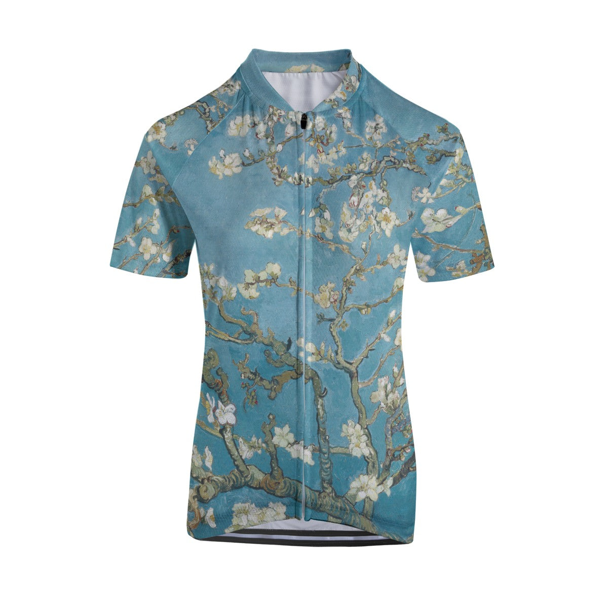 Vibrant Almond Blossom Cycling Jersey for Women