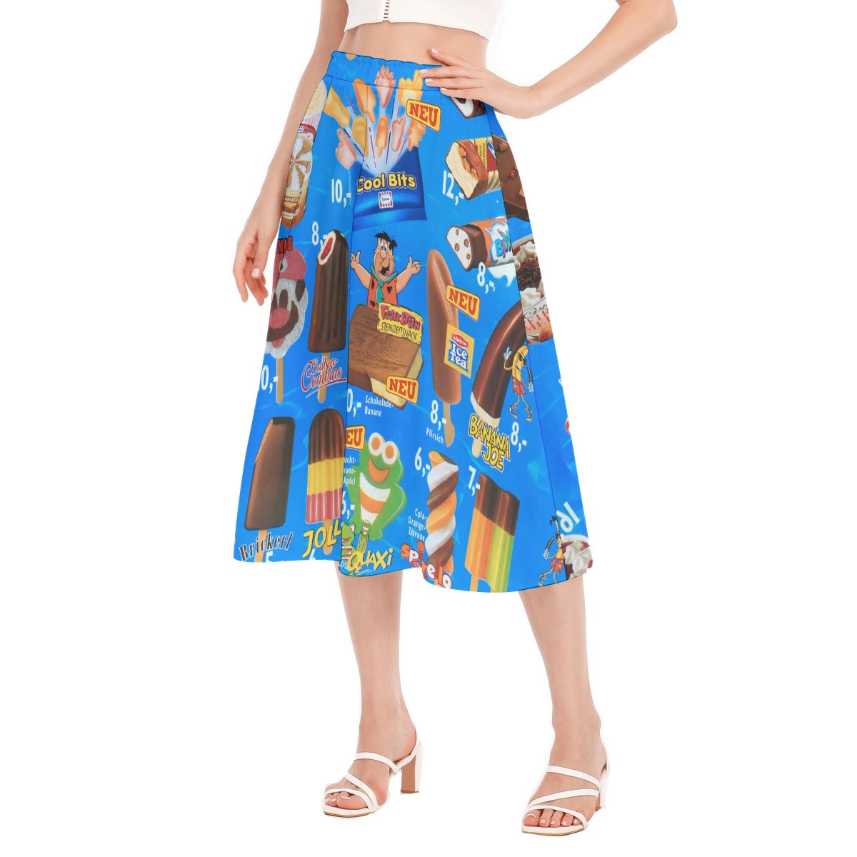 Enchanting summer skirt perfect for beach outings and casual wear