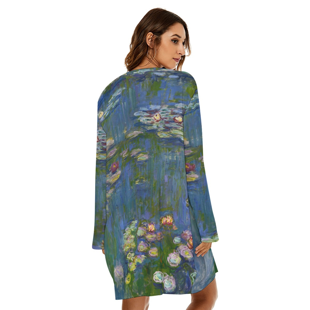 Claude Monet Inspired Dress - Nature-Inspired Clothing