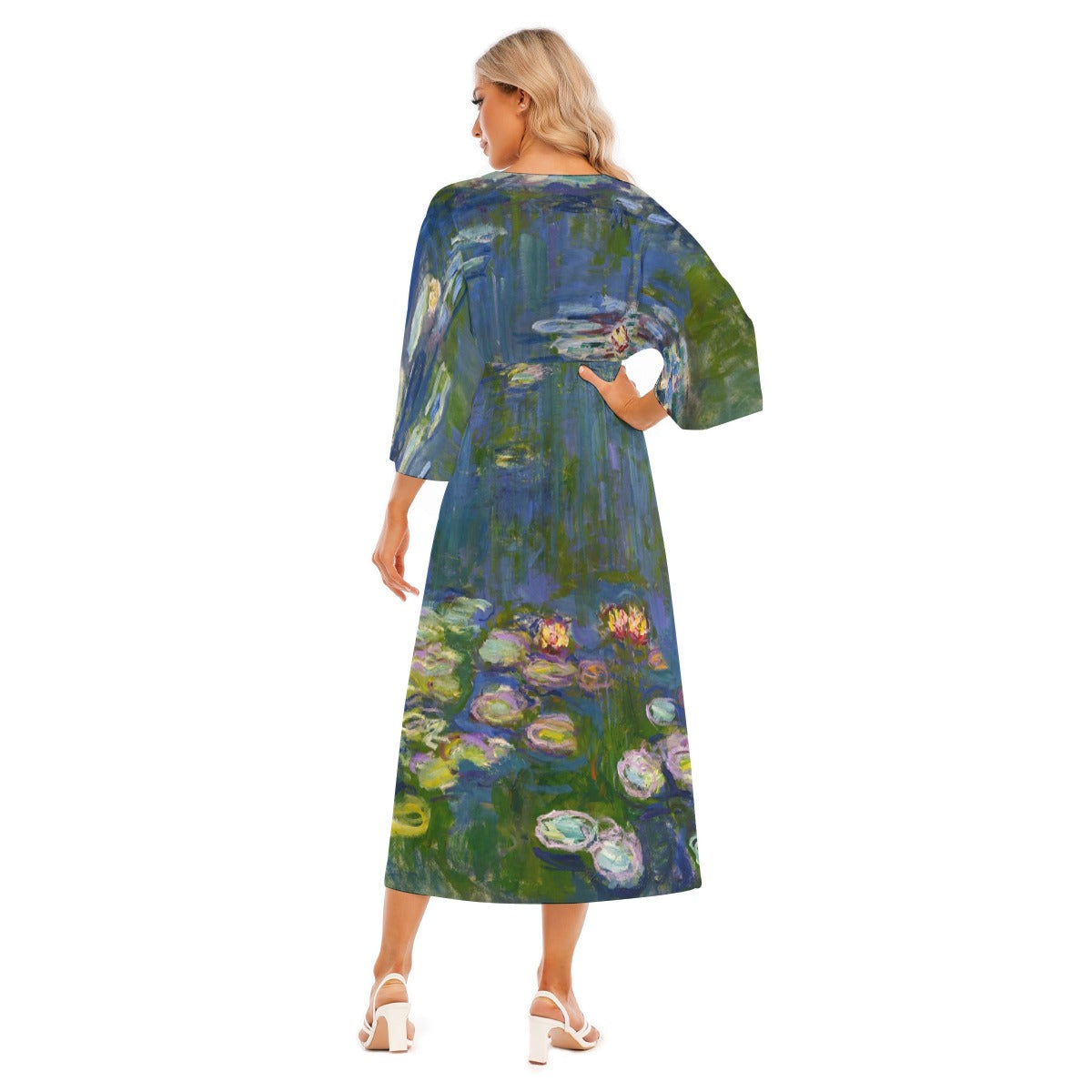 Claude Monet Inspired Floral Fashion
