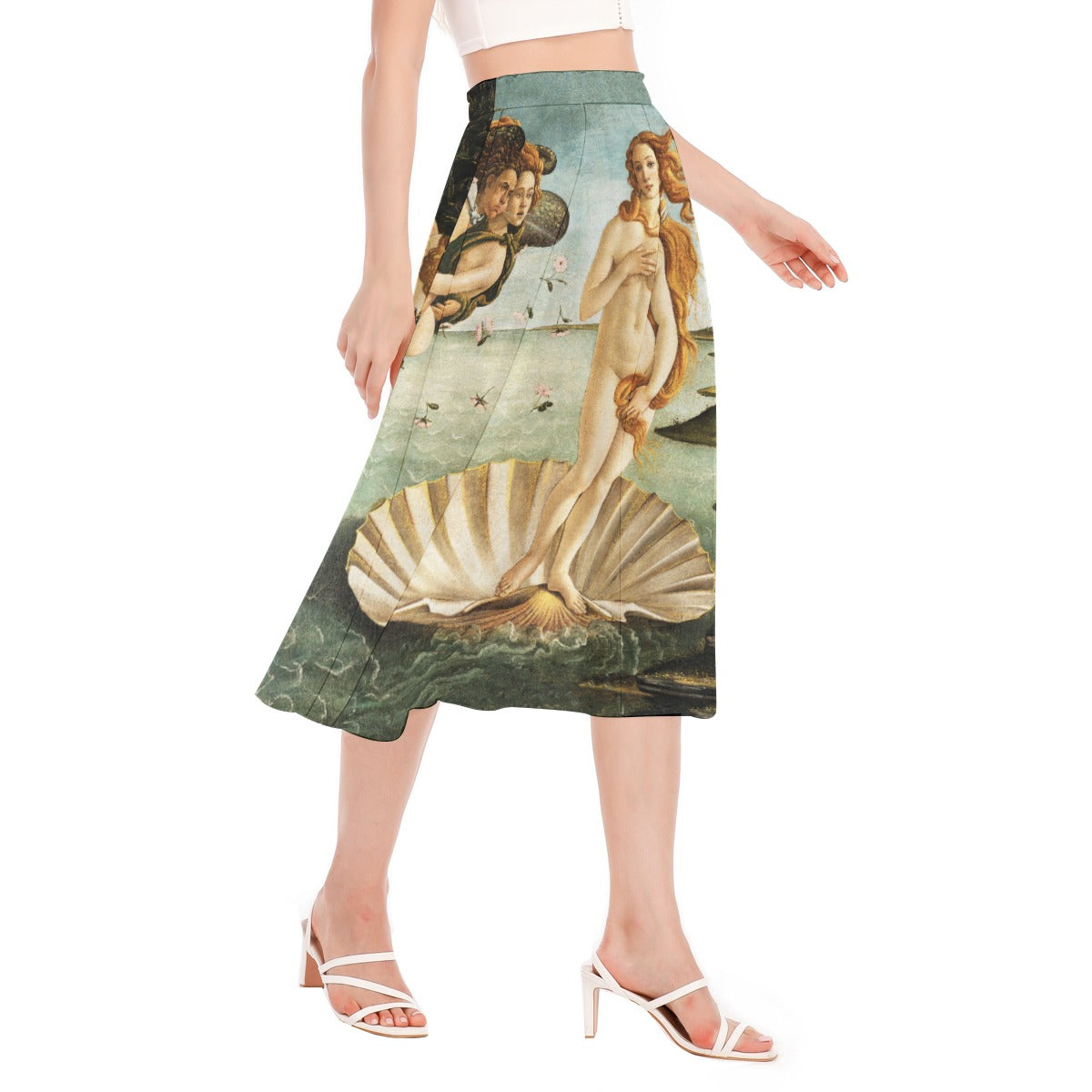 Divine Birth Chiffon Skirt - wear your favorite masterpiece
