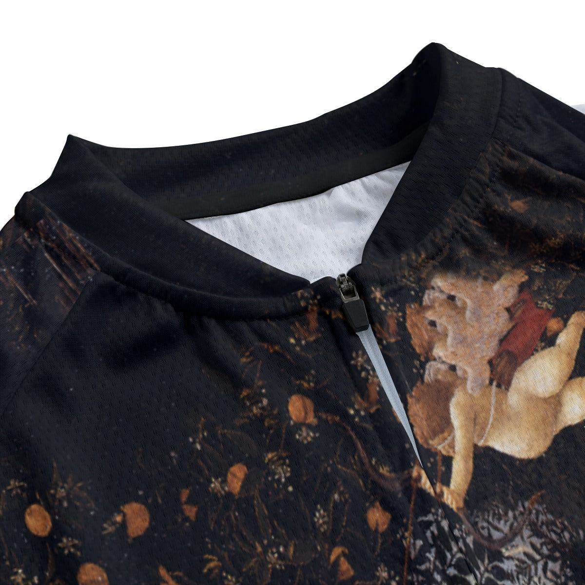 Women's cycling top with floral print