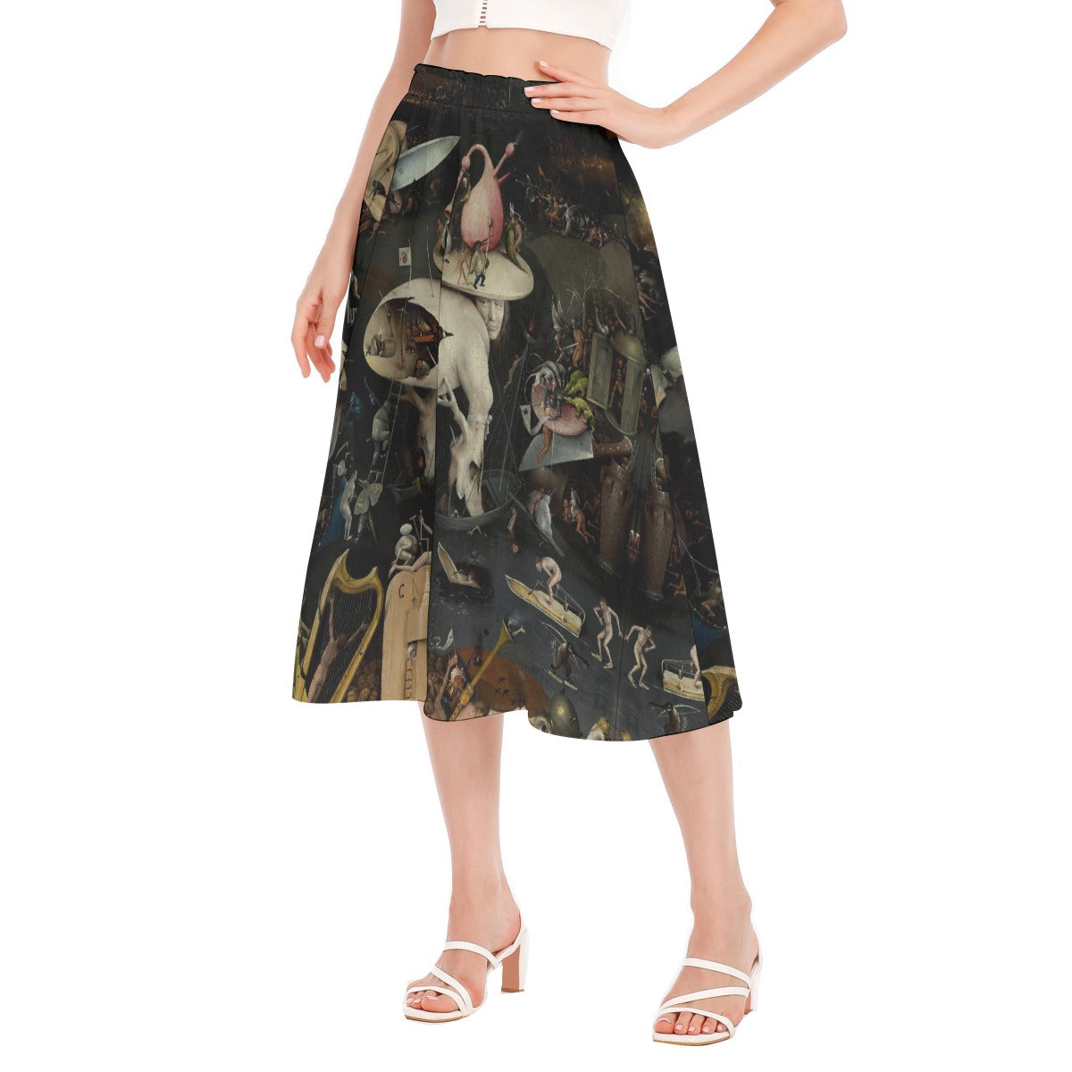 Bosch Inspired Fashion - Digital Print Skirt