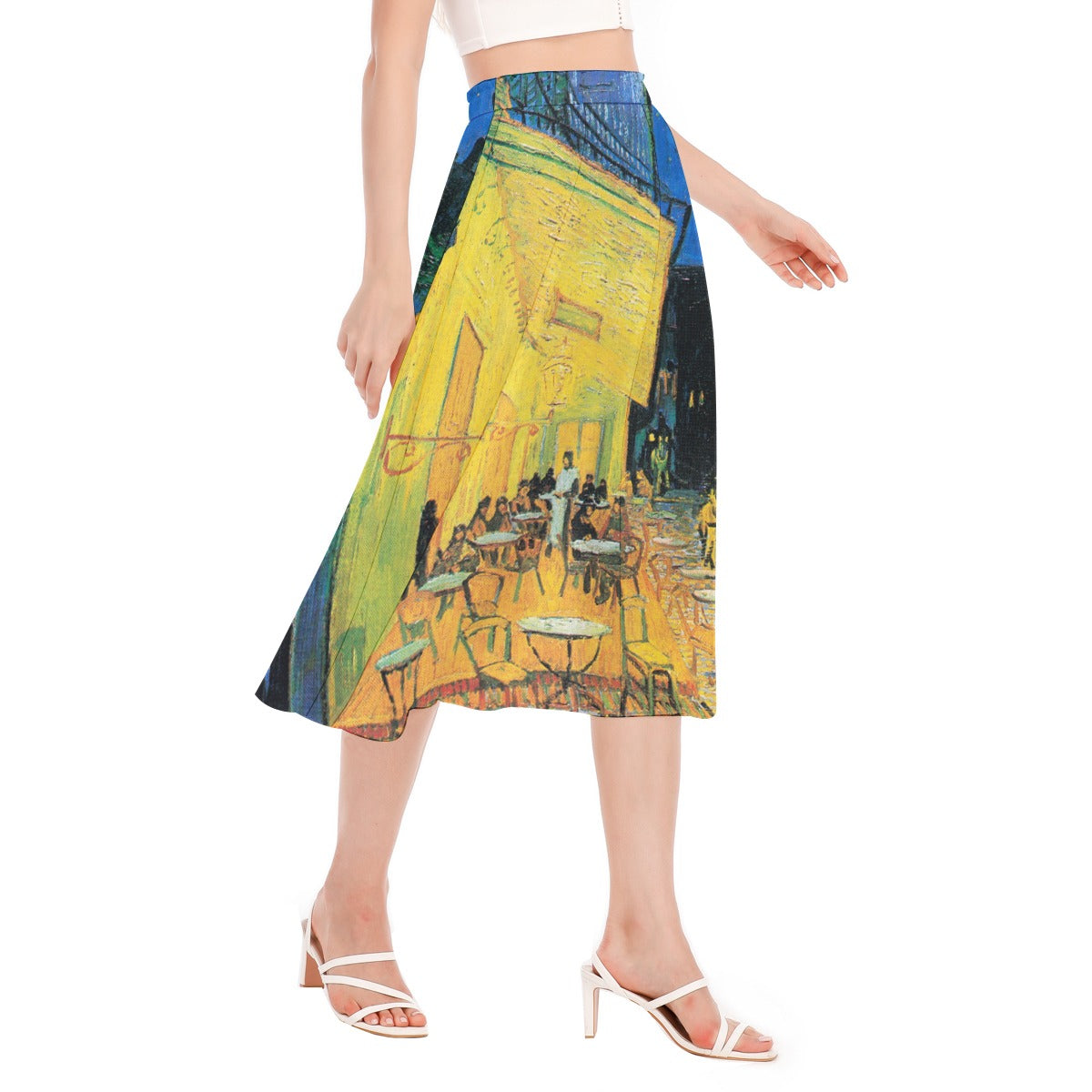 Dreamy Galaxy Skirt - Artistic Fashion