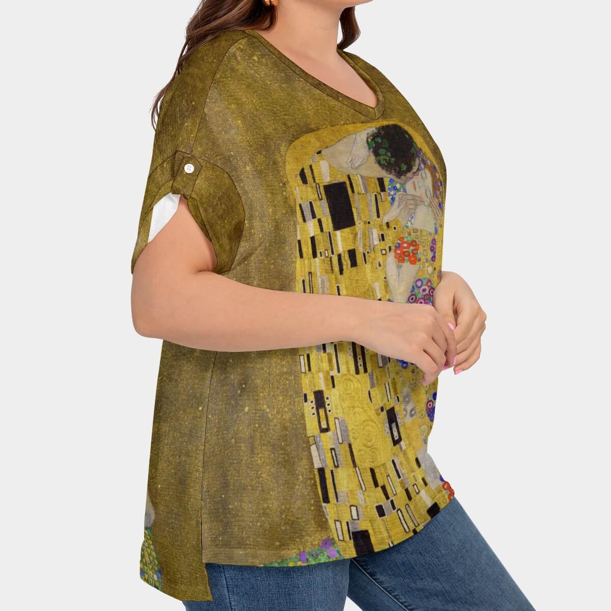 Plus Size Casual Fashion with Art Print