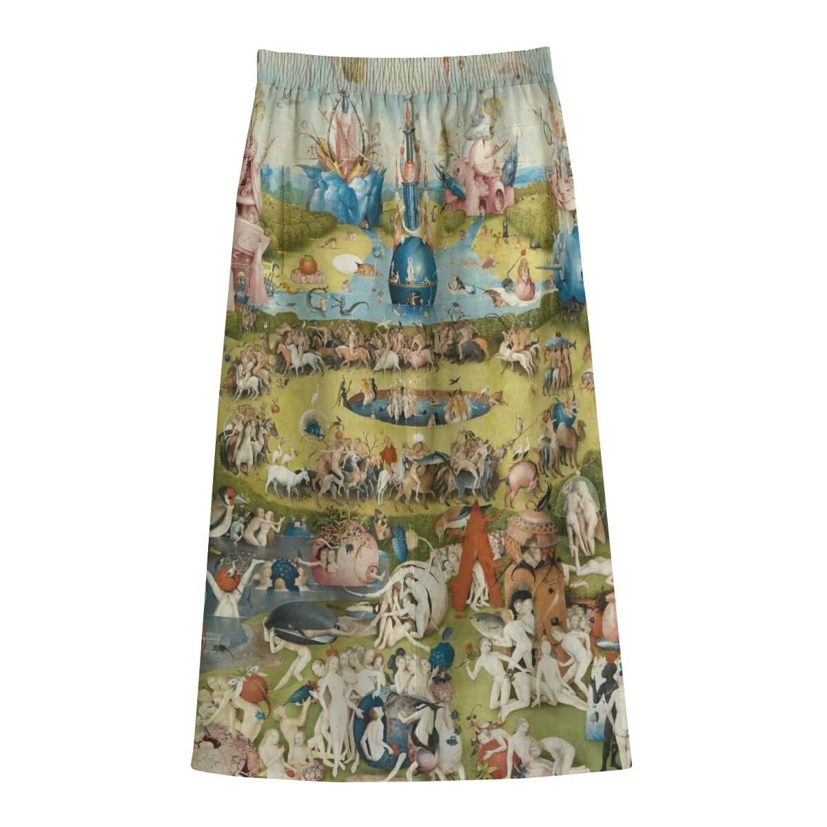 Hieronymus Bosch Skirt - Front Mid-slit View