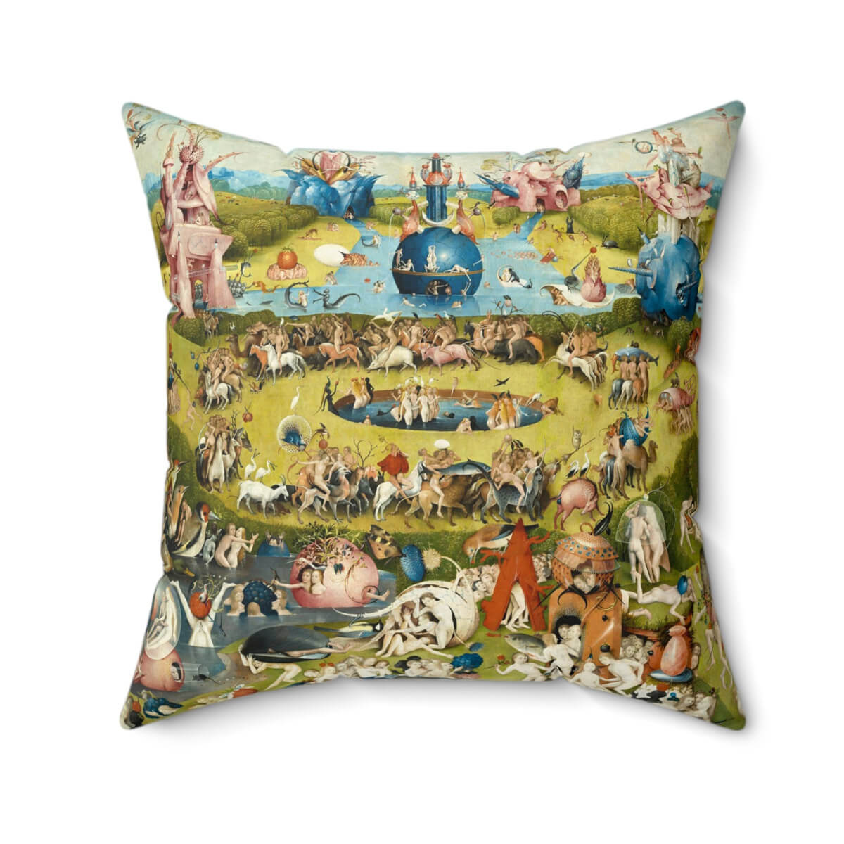 Hieronymus Bosch Couch Pillow