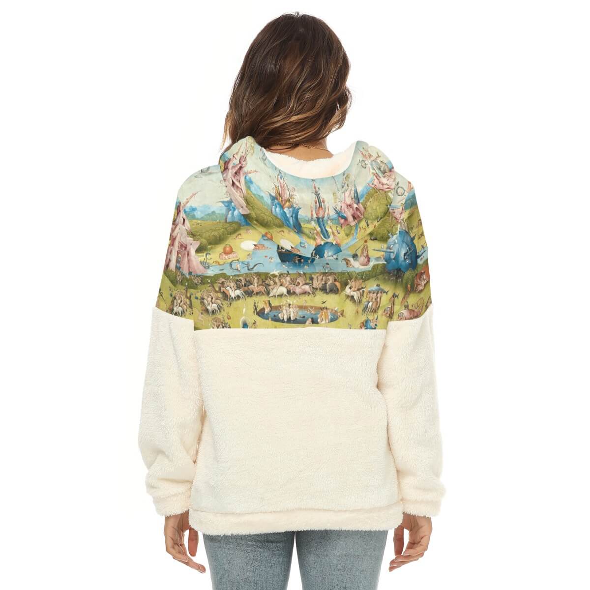 Artistic Half-Zip Fleece Sweatshirt