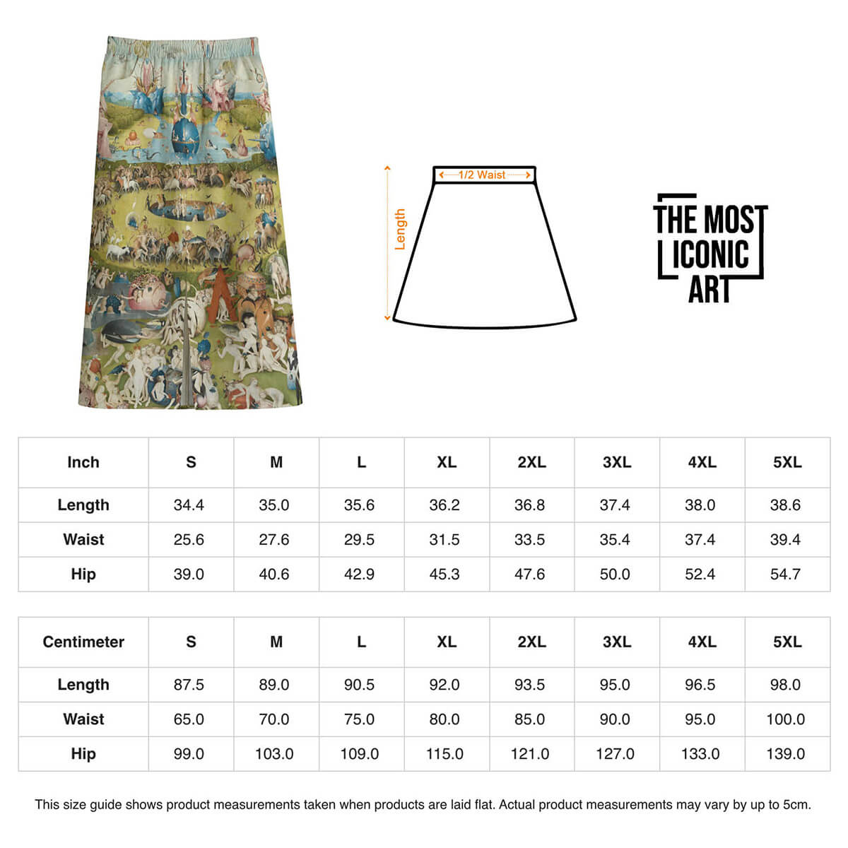 Unique Wearable Art Skirt - Bosch Inspired