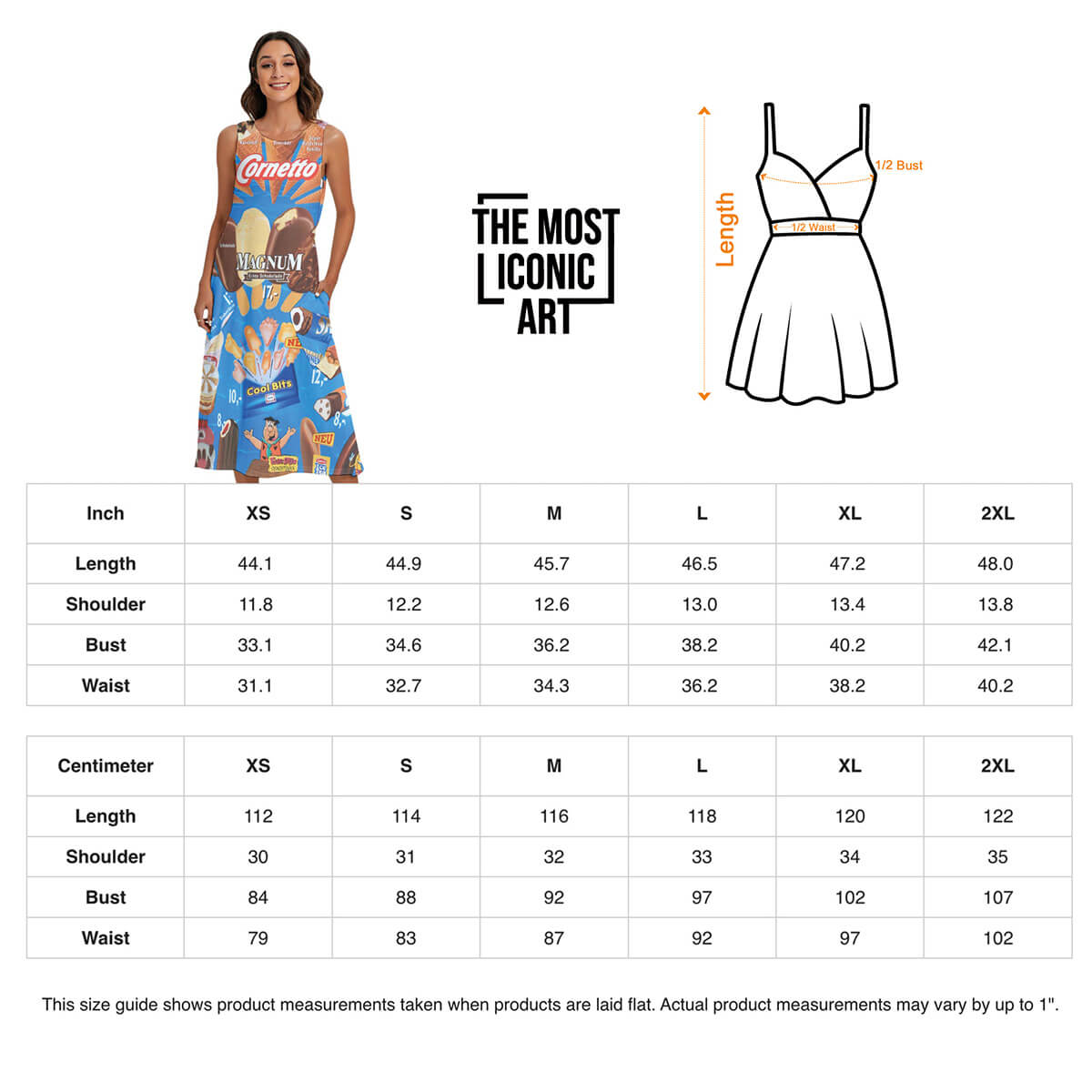 Lightweight and breathable women's summer dress