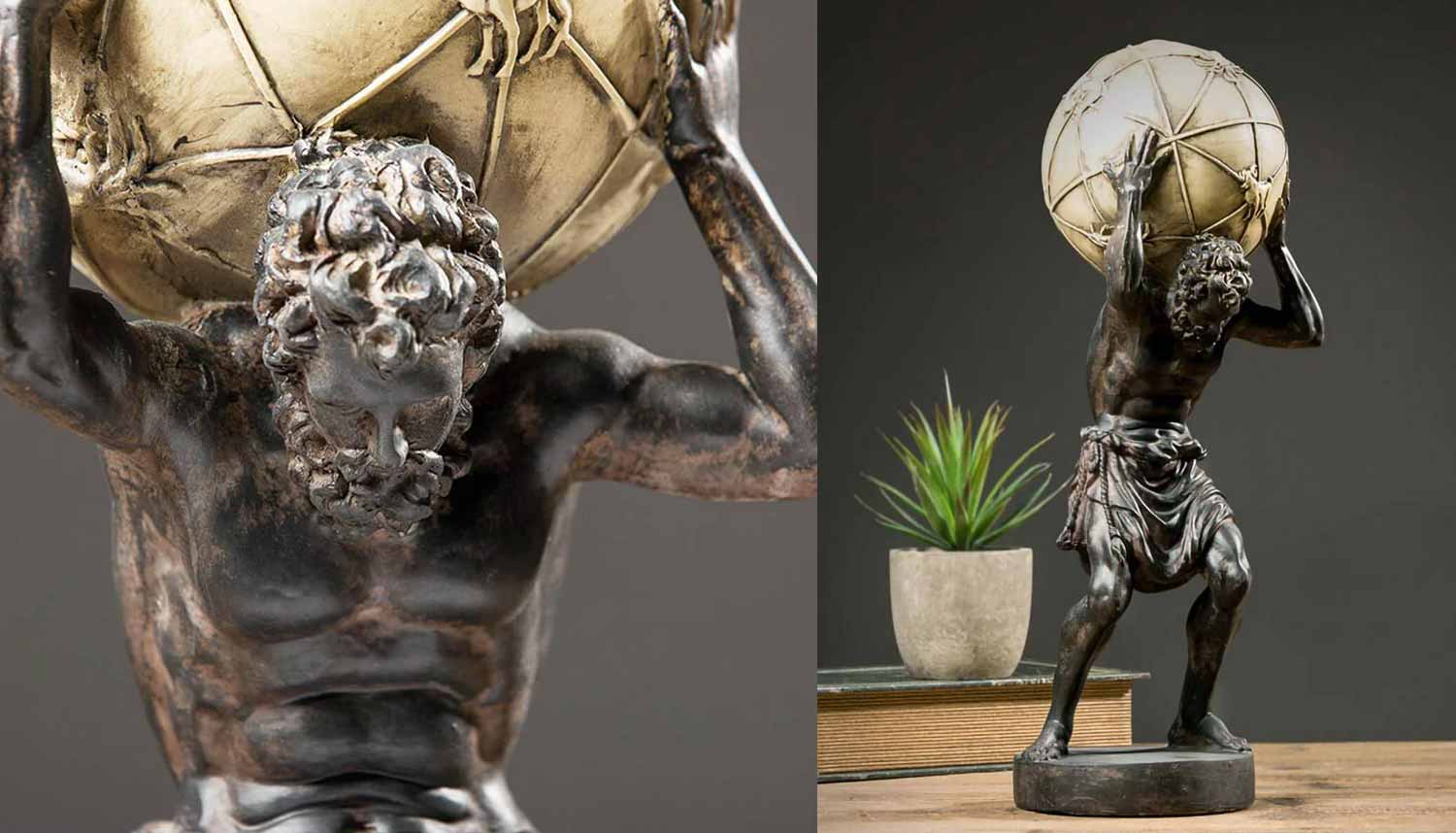 The Special Allure of Exclusive Atlas Fibonacci Sculptures.