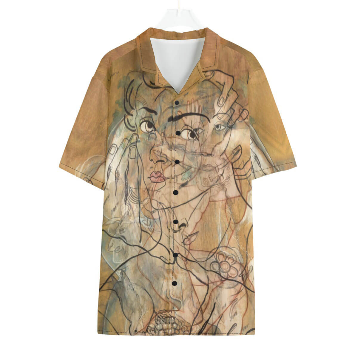 Atrata by Francis Picabia Hawaiian Shirt front view