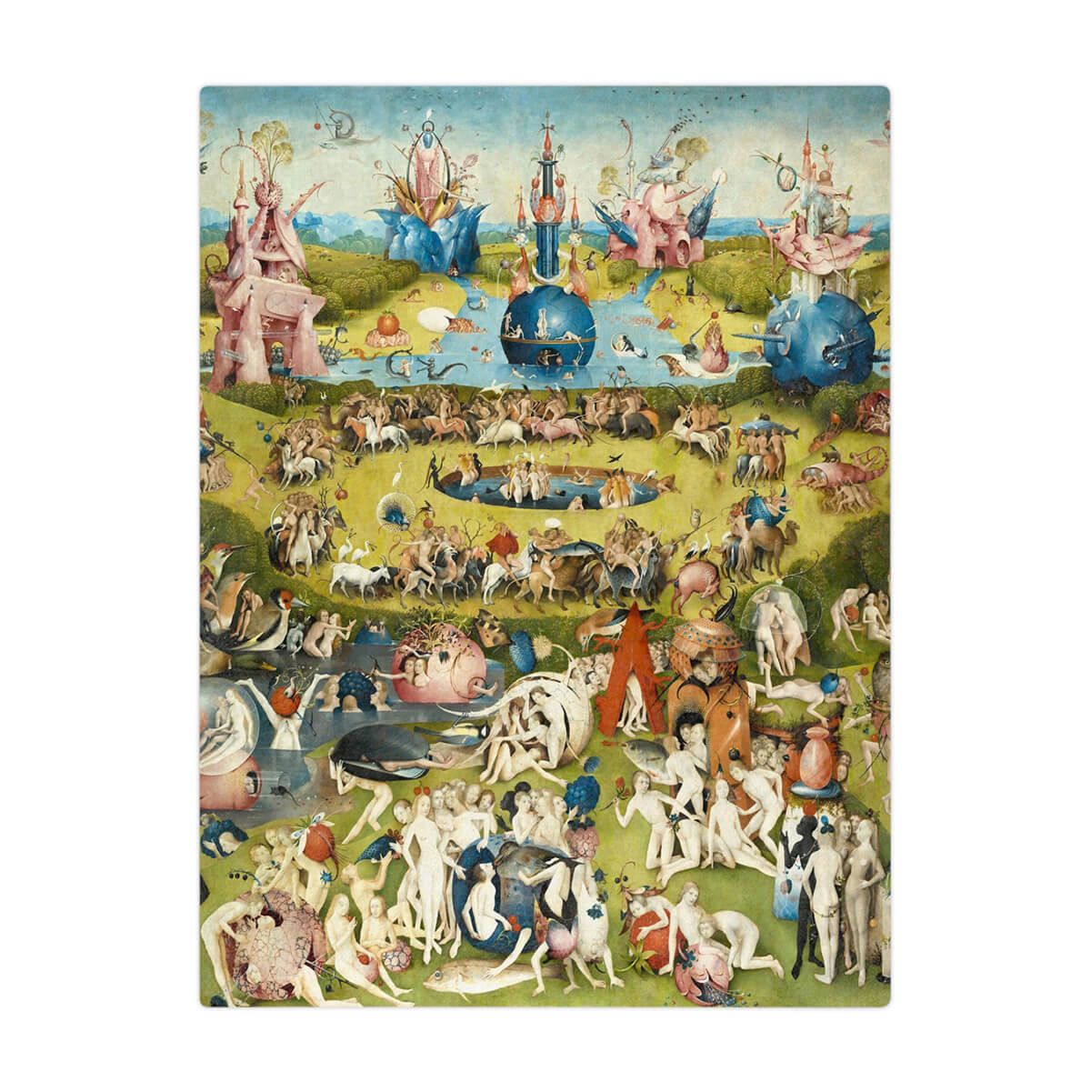 Hieronymus Bosch Earthly Delights Blanket