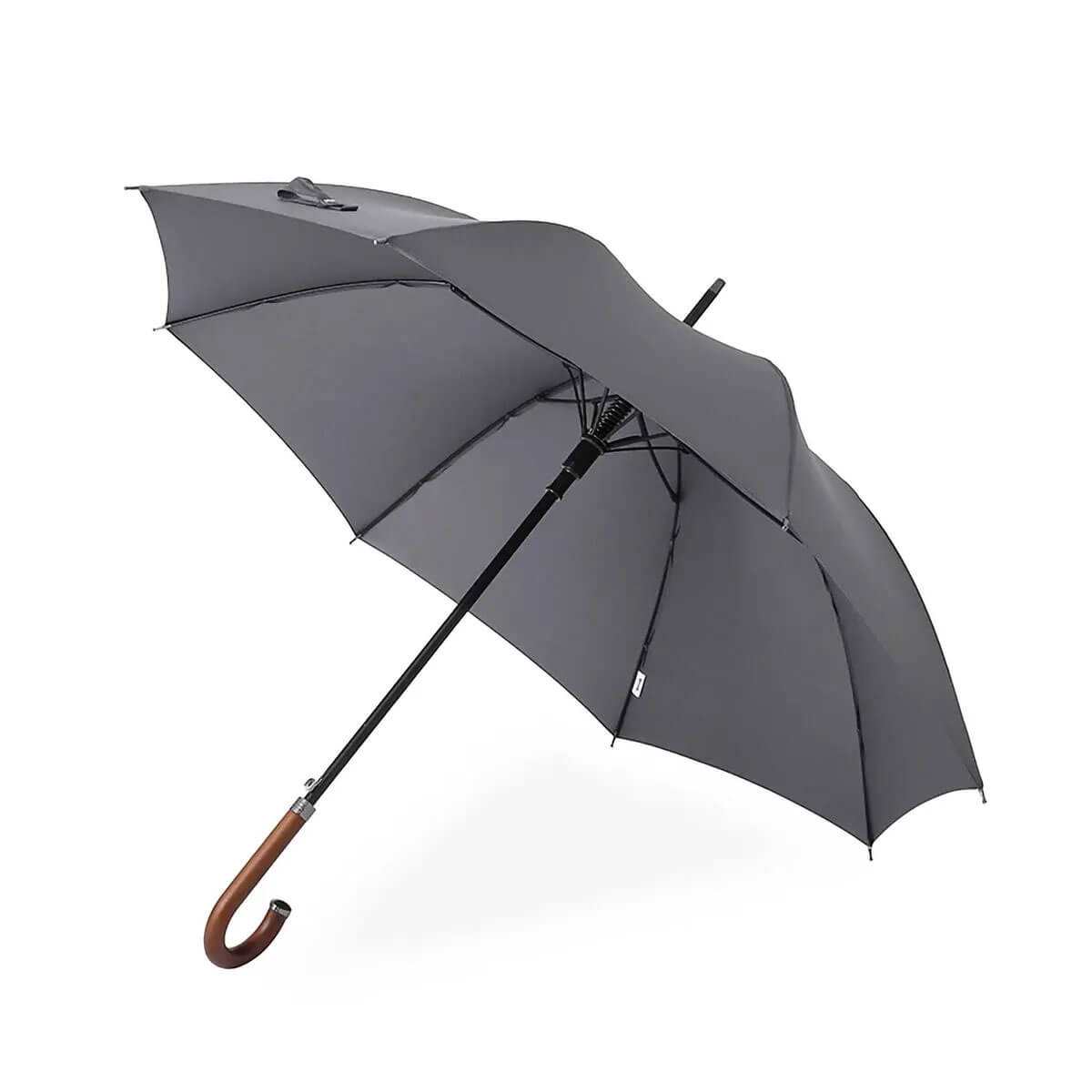 Whimsical Travel Umbrella in Grey