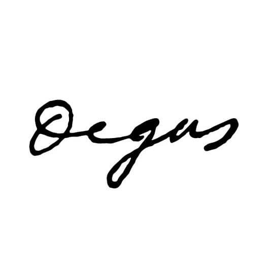 Edgar Degas Signature Artist