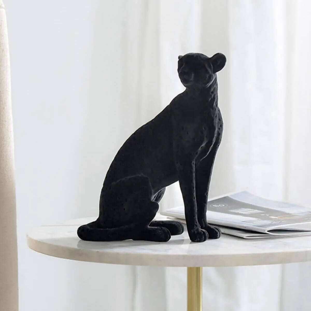 Intriguing Home Accent - Mysterious Leopard Figurine