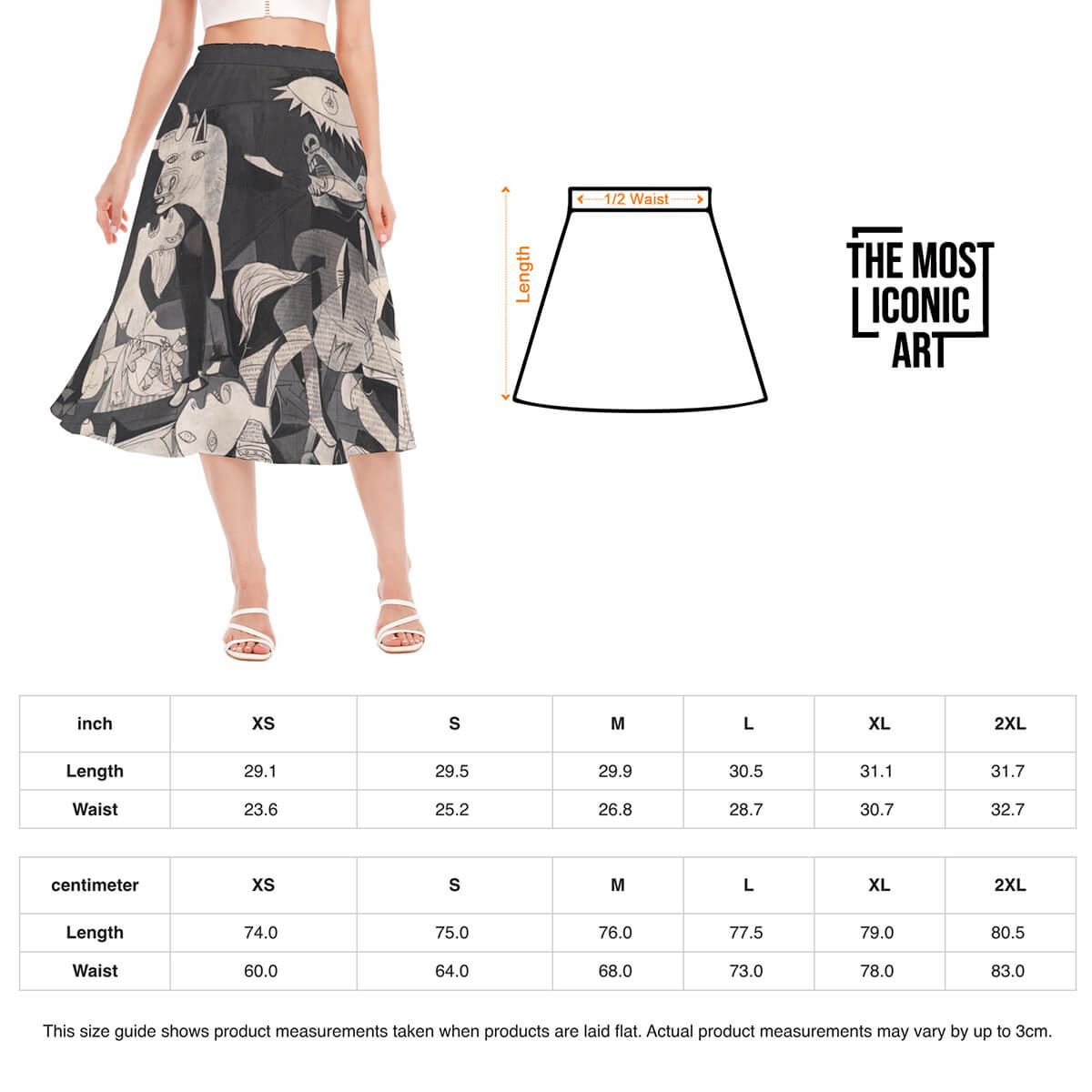 Wearable Art Skirt for Women