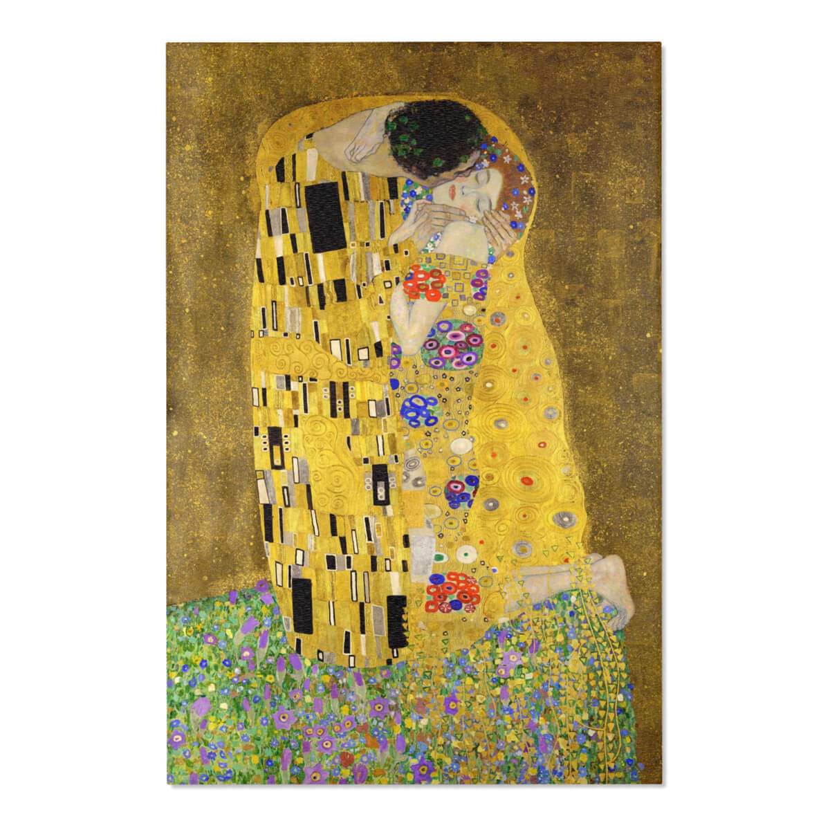 Gustav Klimt The Kiss Mat
