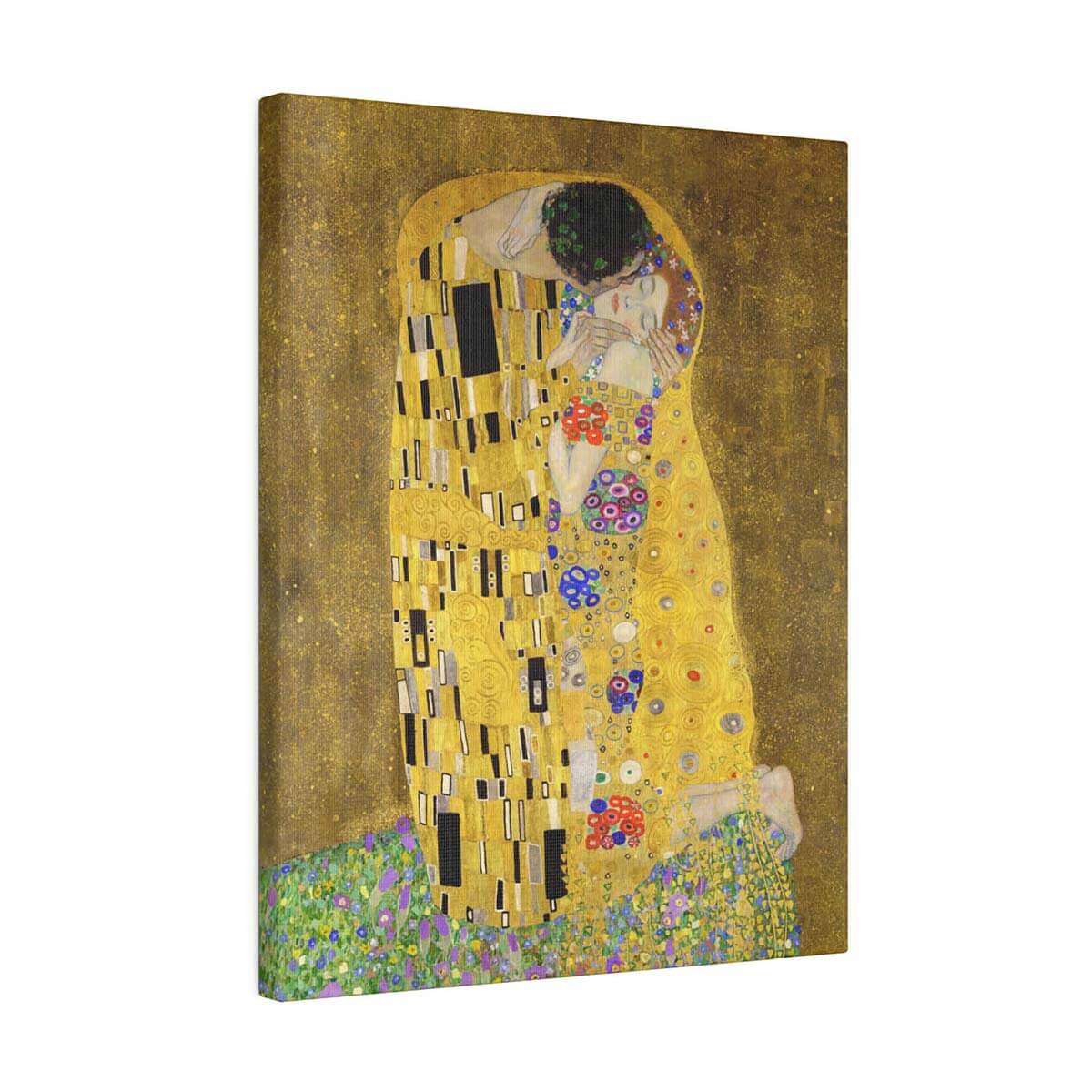 Gustav Klimt The Kiss Canvas