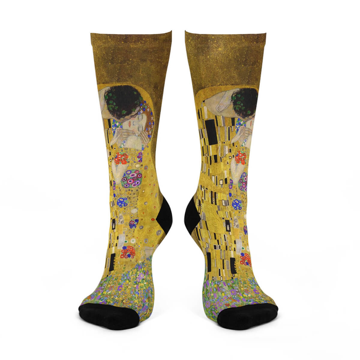 Gustav Klimt 'The Kiss' Art Socks