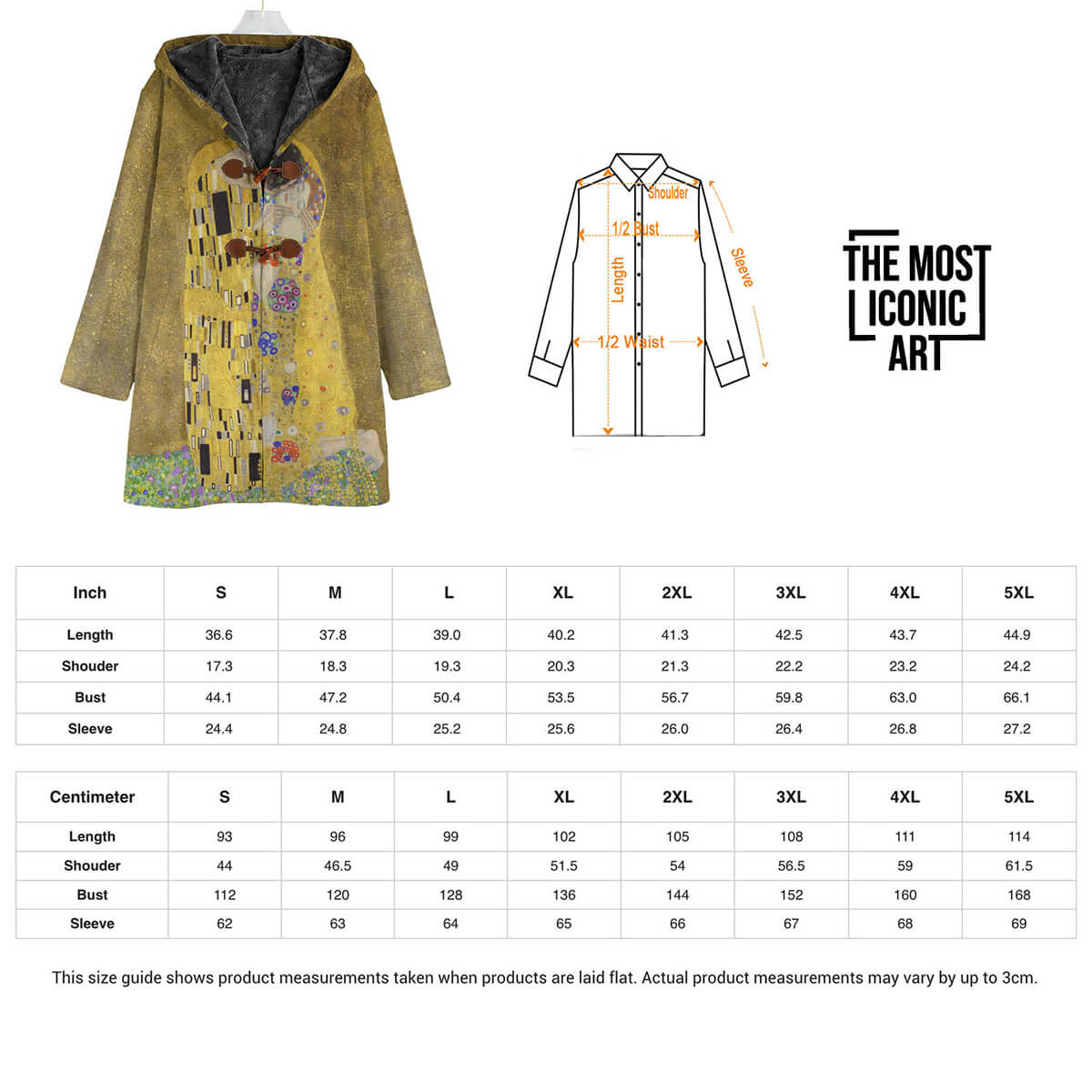 Men's Stylish Winter Fashion - Klimt's The Kiss
