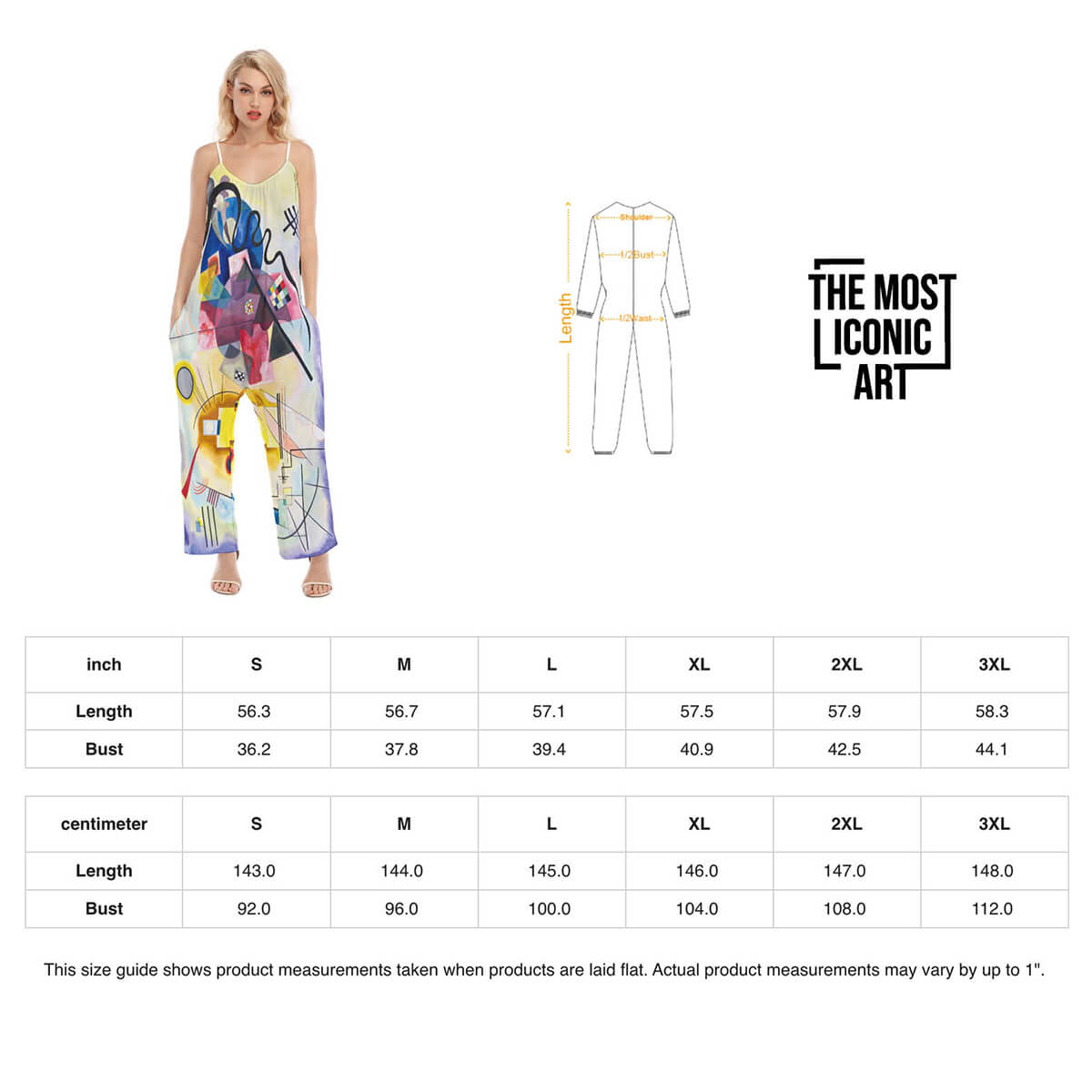 Colorful art-inspired fashion for women
