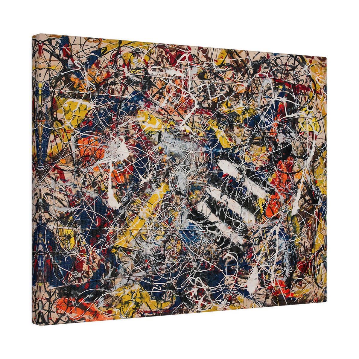 Enigmatic Euphoria - Abstract Canvas Gallery Wrap