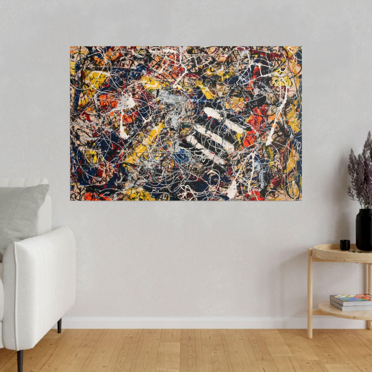 Modern Abstract Expressionism Wall Hanging
