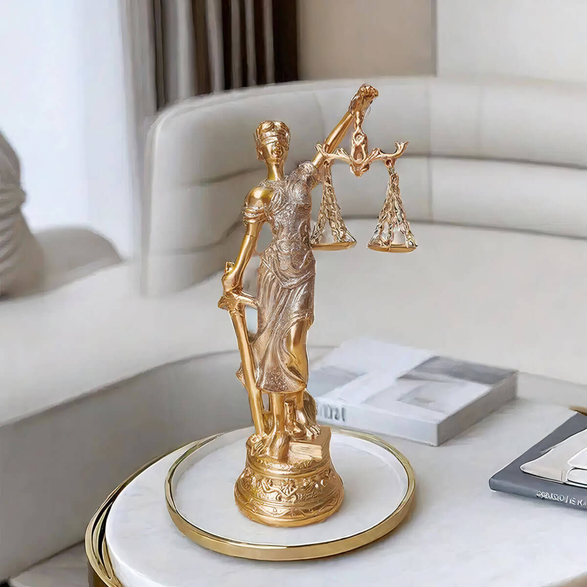 Lady Justice Statue - Symbol of Justice and Law